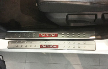 China Nissan Qashqai 2014 2015 2016 Side Door Sill Plates / Stainless Steel Scuff Plate supplier