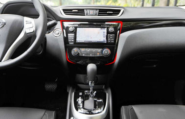 China Chromed Auto Interior Trim Parts For Nissan Qashqai 2015 2016 Front Panel Frame supplier