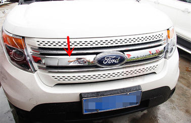 China Exterior Auto Body Decoration Parts Front Grille Trim Stripe For Ford Explorer 2011 supplier