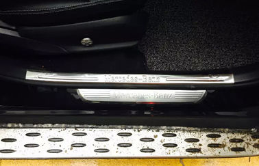 China Stainless Steel Door Sill Plates For Mercedes Benz GLC 2015 / Side Door Scuff Plate supplier