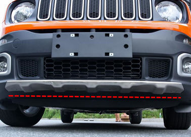 China Stainless Steel Auto Body Kits , JEEP Renegade 2016 Bumper Skid Plates supplier