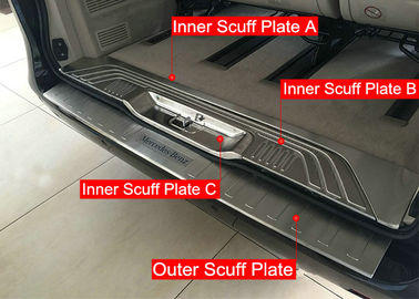 China New Mercedes Benz VITO 2016 Steel Inner And Outer Tail Gate Scuff Plates supplier