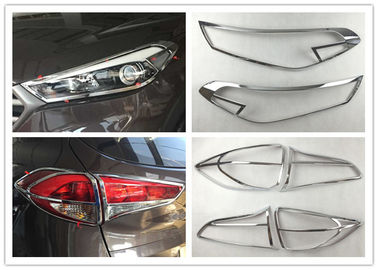 China Hyundai New Auto Accessories For Tucson 2015 IX35 Chromed Headlight and Tail light Frame supplier
