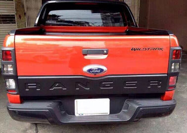 China Ford Ranger T6 2012 2013 2014 Back Gate Protection Plate , Back Door Garnish supplier