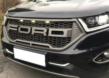 China Car Grilles Raptor Style Front Grille with LED Light for Ford Edge 2015 2017 supplier