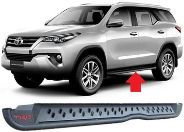 China Toyota Fortuner 2016 2018 Steel Side Step Bars TRD Style Replacement Parts supplier
