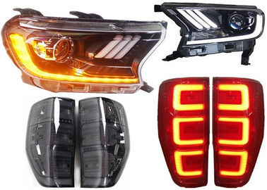 China Yellow Turn Signal LED Head Lamp Assy and Tail Lamp Assy for Ford Ranger T7 2015 supplier