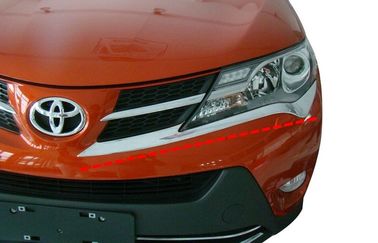 China Durable Chrome Headlight Bezels for Toyota RAV4 2013 , Head Lamp Lower Garnish supplier