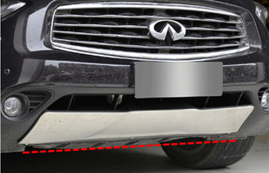 China Stainless steel Car Bumper Protector , Front Guard Plate for INFINITI FX35 / QX70 2009 - 2014 supplier