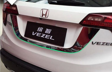 China HONDA HR-V VEZEL 2014 Auto Body Trim Replacement Parts , Tail Door Chrome Garnish supplier