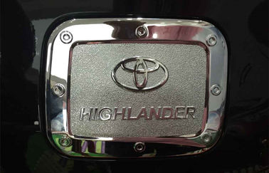 China Auto Decoration Part Chrome Fuel Tank Cap Cover For Highlander Kluger 2014 2015 supplier