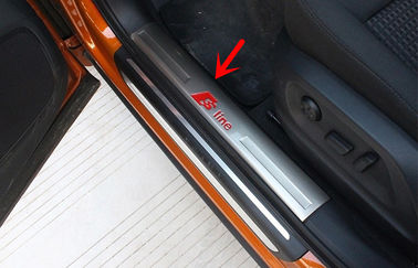 China Audi 2012 Q3 Illuminated Interior Door Sill Plates , Car Door Pedal supplier