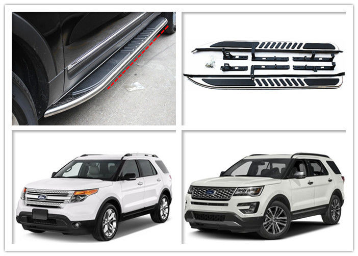 For Ford Explorer 2011-2016 2017 rear window side spoiler decorative cover trims
