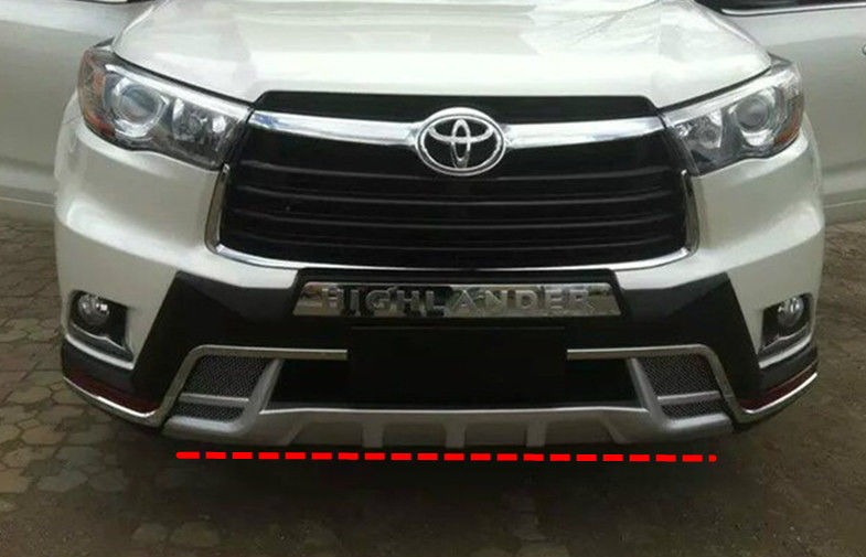 Front And Rear Bumper Guard For TOYOTA HIGHLANDER 2014 2015 KLUGER