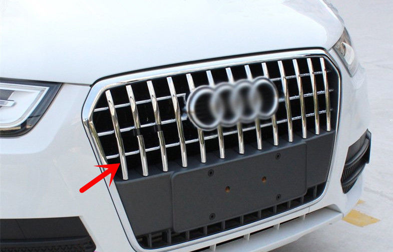 Decoration Auto Body Trim Parts Upper Grille Chromed Frame For Audi Q3 2012