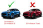 Porsche Macan 2014 Auto Body Kits / Front and Rear Bumper Skid Plate supplier