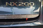LEXUS NX 2015 Auto Body Trim Parts , ABS Chrome Back Door Lower Garnish supplier