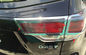 Custom Car Headlight Covers , TOYOTA Highlander 2014 Kluger Tail Lamp Chrome Rim supplier