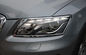 Customized ABS Chrome Headlight Bezels Headlamp Lens Covers Audi Q5 2012 supplier