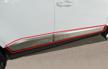 China Customized JAC S5 2013 Auto Body Trim Parts , Stainless steel Side Door Trim supplier