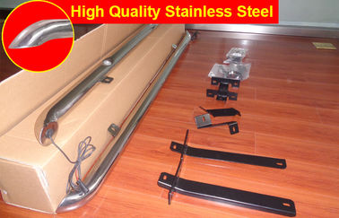 China Nissan Qashqai 2014 2015 Stainless Steel Side Automatic Step Bars With LED Light supplier