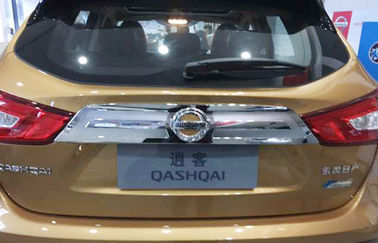 China ABS Chrome Auto Body Trim Parts For Nissan Qashqai 2015 2016 Tail Gate Moulding supplier