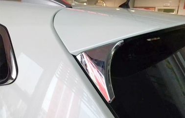 China Plastic ABS Chromed Rear Spoiler Garnish For Nissan New Qashqai 2015 2016 supplier