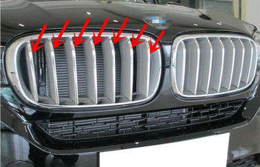 China BMW F15 New X5 2014 2015 Exterior Auto Body Trim Parts Stainless Steel Front Grille Molding supplier