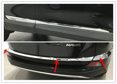 China Toyota RAV4 2016 Auto Exterior Trim Parts Side Door Trim Stripe and Tail Gate Molding supplier