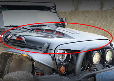 China Avenger Style Hood With Functional Vents For 2007-2017 Jeep Wrangler JK supplier
