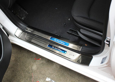China Hyundai Elantra 2016 Avante Inner and Outer Illuminated Stainless Steel Door Sills supplier