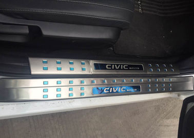 China S/S Auto Accessories For HONDA CIVIC 2016 , Side Door Illuminated Sills Scuff Plate supplier
