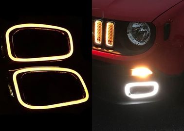 China Fog Lamp Frame with Daytime Running Lights Led for JEEP Renegade 2016 2017 supplier
