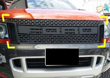 China Ford Ranger T6 2012 2013 2014 Spare Parts Modified Front Grilles With LED Light supplier