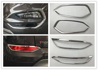 China ABS Chromed Fog Lamp Bezel For Hyundai Tucson IX35 2015 Foglight Frame supplier