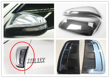 China TOYOTA New Hilux 2016 Revo Accessories Chromed Fender Garnish and Mirror Cover supplier