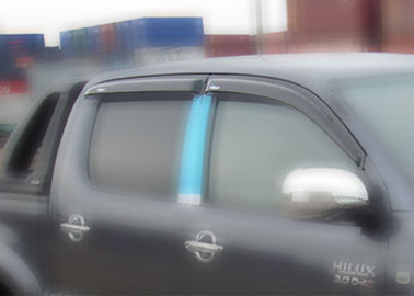 China Injection Molding Car Window Visors Rain Shield For TOYOTA HILUX REVO 2015 2016 supplier