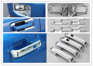 China Ford F150 Raptor 2015 Chrome Body Trim Parts Handle Covers , Mirror Covers and Lamp Bezels supplier