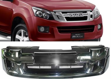 China ISUZU D-MAX 2012 2013 2014 2015 OE Style Chromed Front Grille with Red Letters supplier