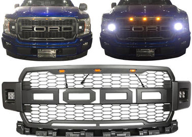 China Ford 2018 New F150 Car Front Grille With Daytime Running Light Black Color supplier