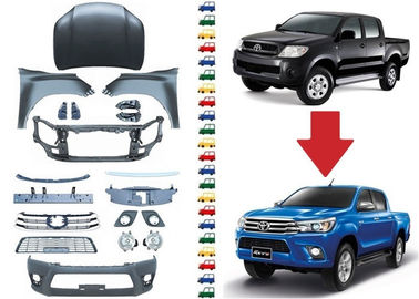 China Facelift for Toyota Hilux Vigo 2009 and 2012 , Upgrade Body Kits to Hilux Revo 2016 supplier
