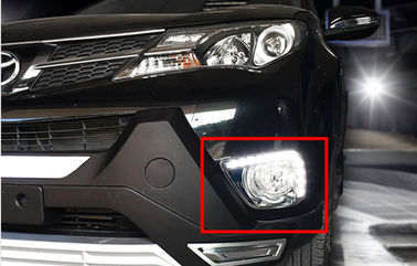 China Toyota RAV4 2013 2014 LED Daytime Running Lights Car LED DRL Daylight supplier