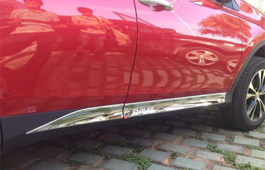 China Toyota RAV4 2013 Auto Body Trim Parts , Side Door Chrome Lower Garnish supplier