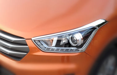 China Chrome Front Car Headlight Covers Molding Trim Cover Garnish For Hyundai IX25 supplier
