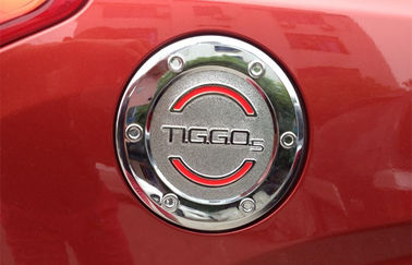 China Chromed Auto Body Decoration Parts , Fuel Tank Cap Cover For Chery Tiggo5 2014 supplier