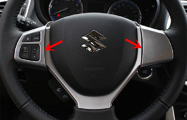 Good price SUZUKI S-cross 2014 Auto Interior Trim Parts , Chromed Steering Wheel Garnish online