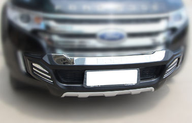 Good price Black + Chrome Car Bumper Guard For FORD EDGE 2011 2012 2014 , Blow Molding online