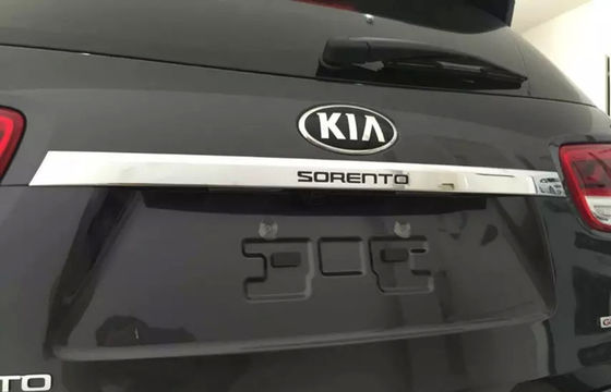 Good price Kia Sorento 2015 2016 Back Door Molding , Plastic ABS Chromed Trim Strip online