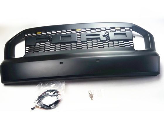 Good price Big Auto Front Grille for All New Ford Ranger T7 2015 2016 2017 , Could be with Light online