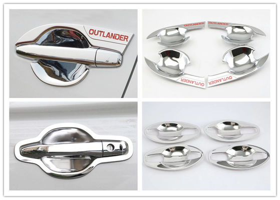 Good price Chrome Auto Body Trim Parts for MITSUBISHI Outlander 2016 , Two Design Handle Inserts online